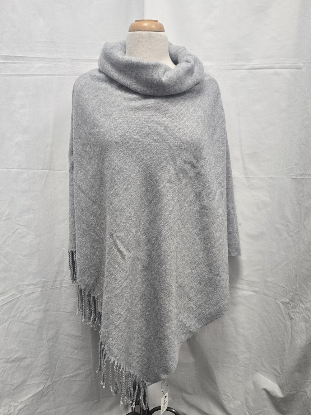 Hadley Wren Woven Cowl Neck Poncho